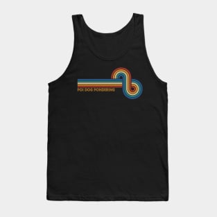 Poi Dog Pondering Musical Note Tank Top